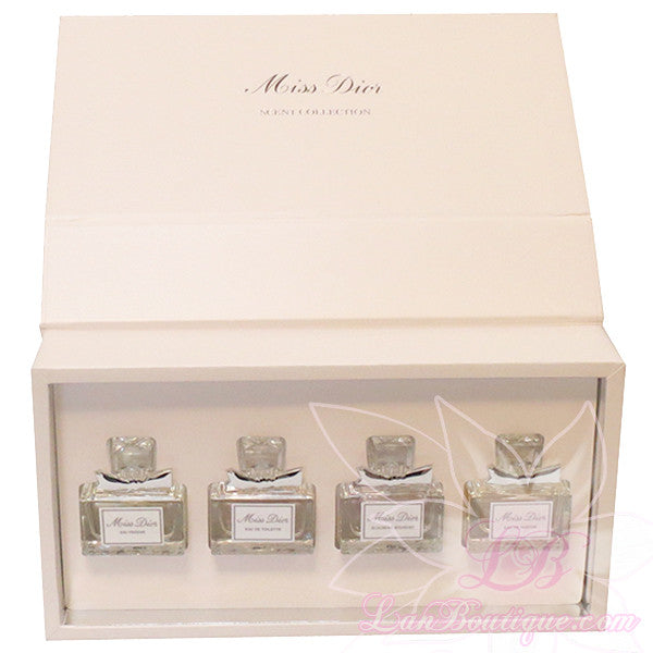 Christian Dior Les Parfums Miniature Collection 4 Piece Set