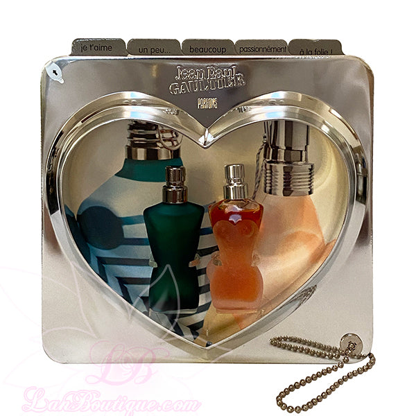 Jean Paul Gaultier Classique & Le Male – 3,5ml / 0.11 fl.oz. – picture frame giftset