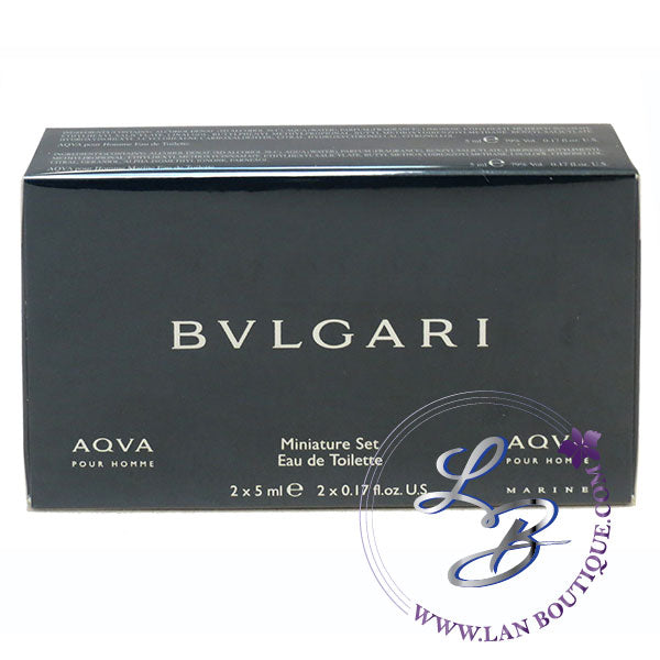 Bvlgari 2pcs mini for men: Aqva Pour Homme & Aqva Marine