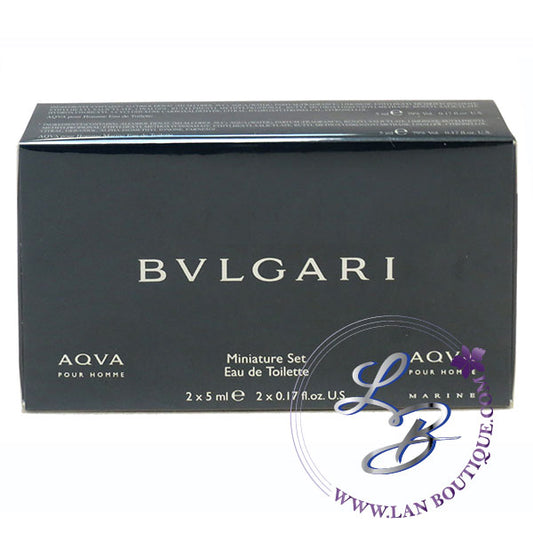 Bvlgari 2pcs mini for men: Aqva Pour Homme & Aqva Marine