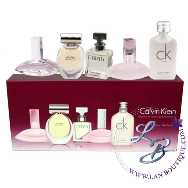 Calvin Klein mini set: Eternity, Euphoria, Beauty, Euphoria Blossom, CK One