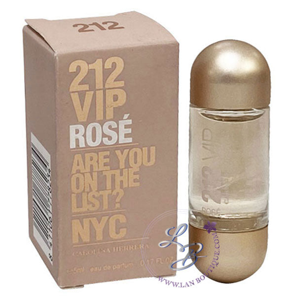 212 VIP Rose by Carolina Herrera mini 5ml Eau De Parfum