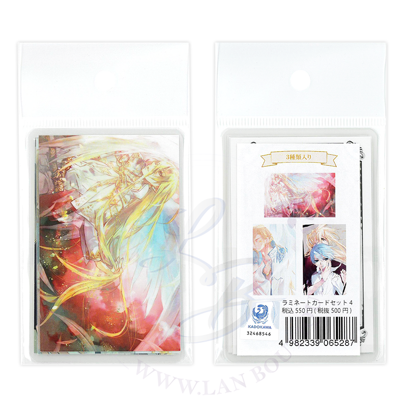 DNAngel Exhibition Laminated Card 3-Packs
