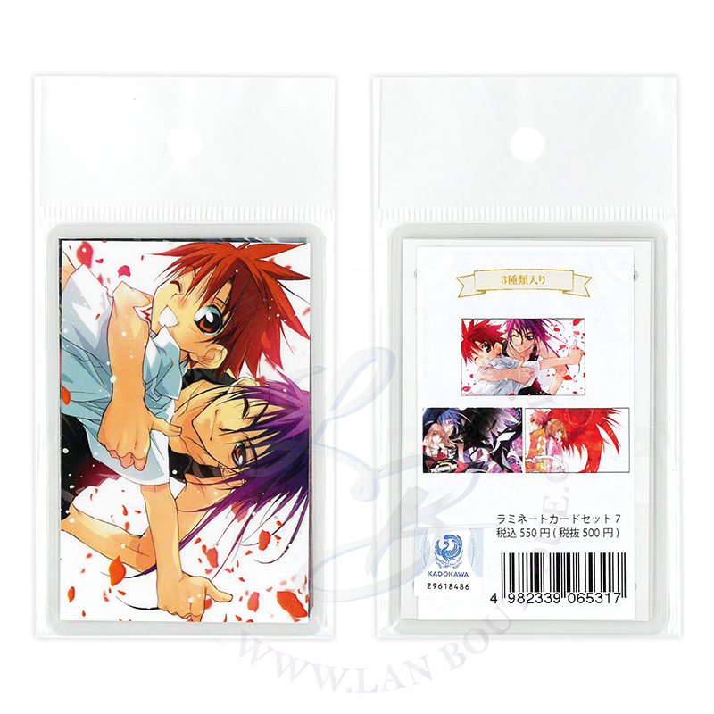 DNAngel Exhibition Laminated Card 3-Packs