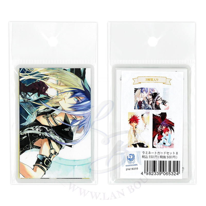 DNAngel Exhibition Laminated Card 3-Packs