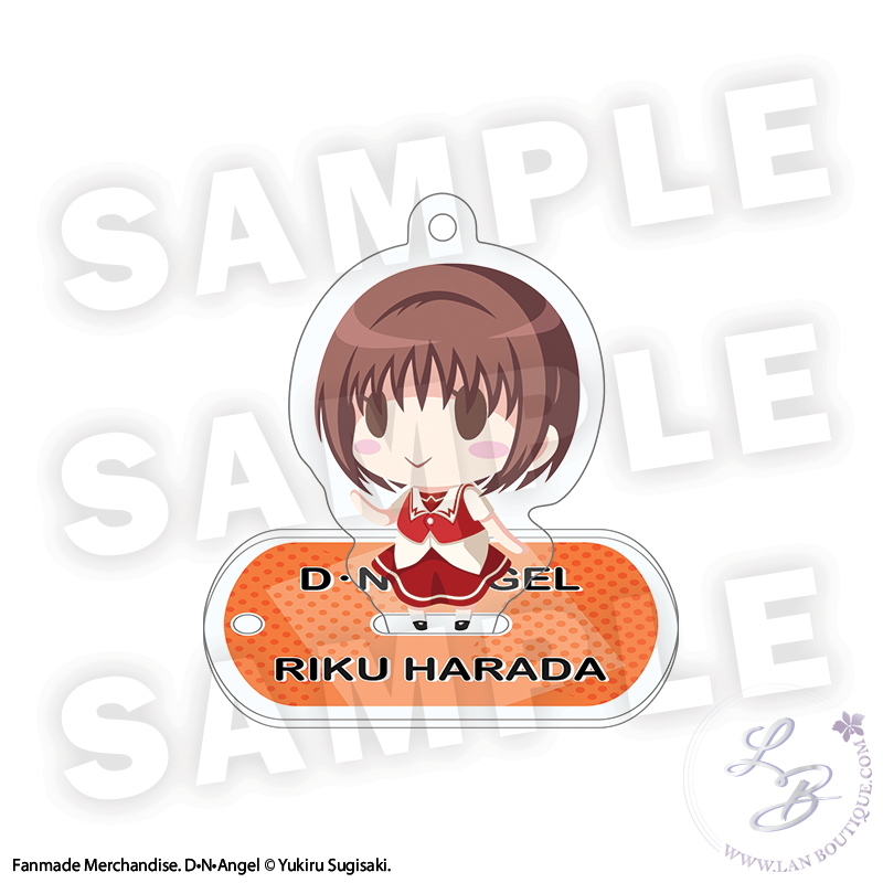 DNAngel Chibi Series Acrylic Stand Keychains Vol.1 Main Characters Edition Fan Merchandise