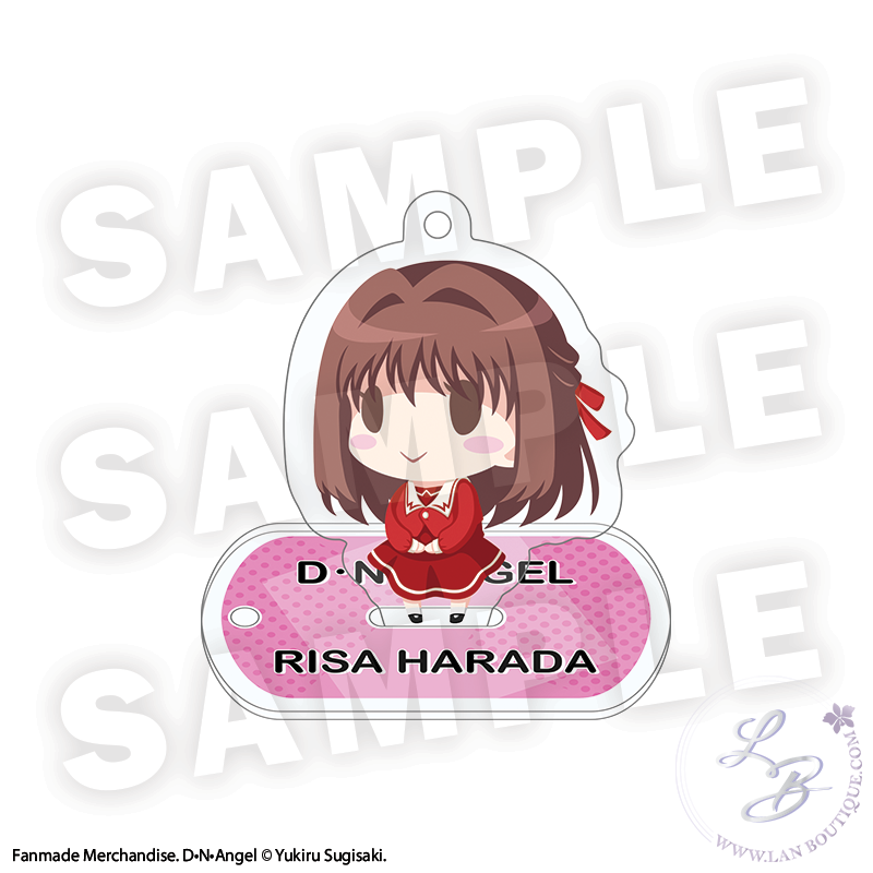 DNAngel Chibi Series Acrylic Stand Keychains Vol.1 Main Characters Edition Fan Merchandise