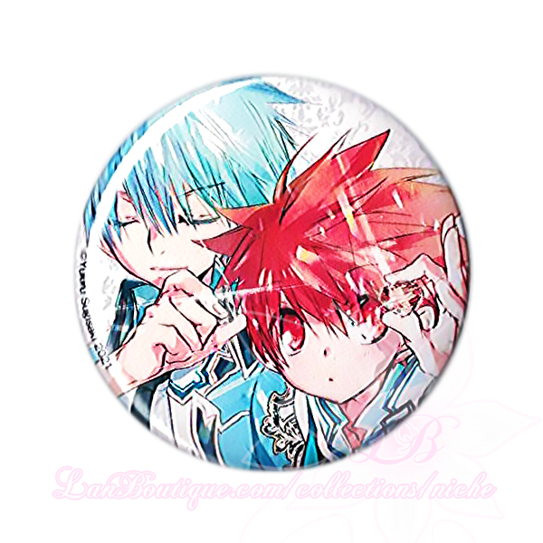 DNAngel Exhibition Monochrome Can Badges Version 1