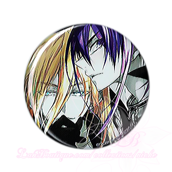 DNAngel Exhibition Monochrome Can Badges Version 1