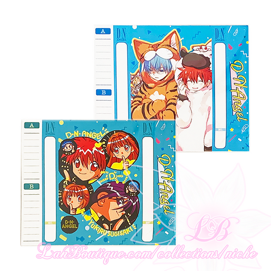 DNAngel Exhibition Cassette Tape Index Cards