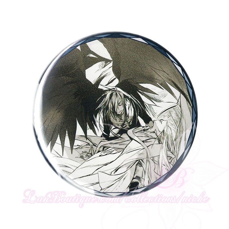 DNAngel 25th Anniversary Online Lottery Prize D Comic Design Can Badges