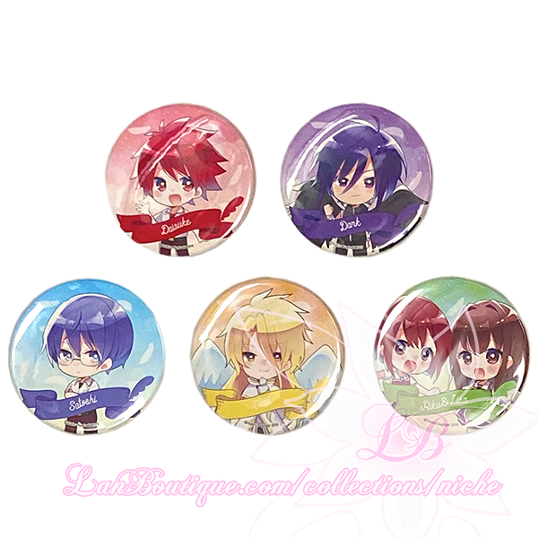 DNAngel GraffArt Trading Can Badges