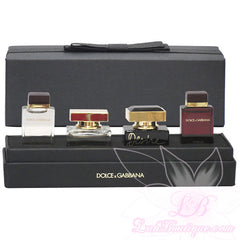 Dolce & Gabbana 4pcs mini set: Intense, The One, Desire, Pour Femme