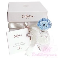 Cabotine Bleu by Parfums Grès Limited Edition Swarovski®Crystal Flacon - 15ml / 0.5oz. Parfum Classic