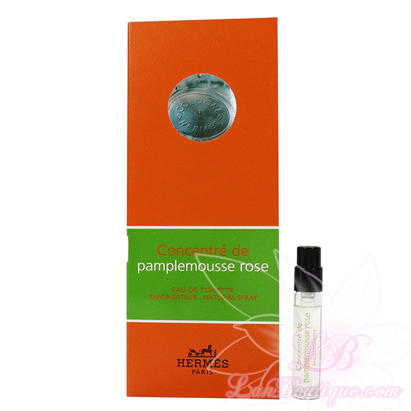 Concentre de Pamplemousse Rose by Hermes - 2.0ml / 0.06fl.oz. Eau de Toilette