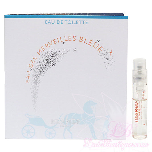 Eau Des Merveilles Bleue by Hermes - 2.0ml/ 0.06fl.oz. Eau de Toilette