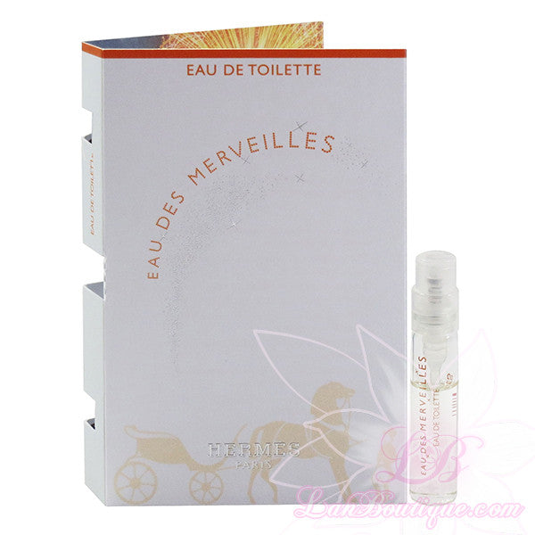 Eau Des Merveilles by Hermes - 2.0ml/ 0.06fl.oz. Eau de Toilette