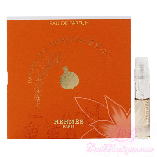L'ambre Des Merveilles by Hermes - 2.0ml /0.06fl.oz. Eau de Parfum