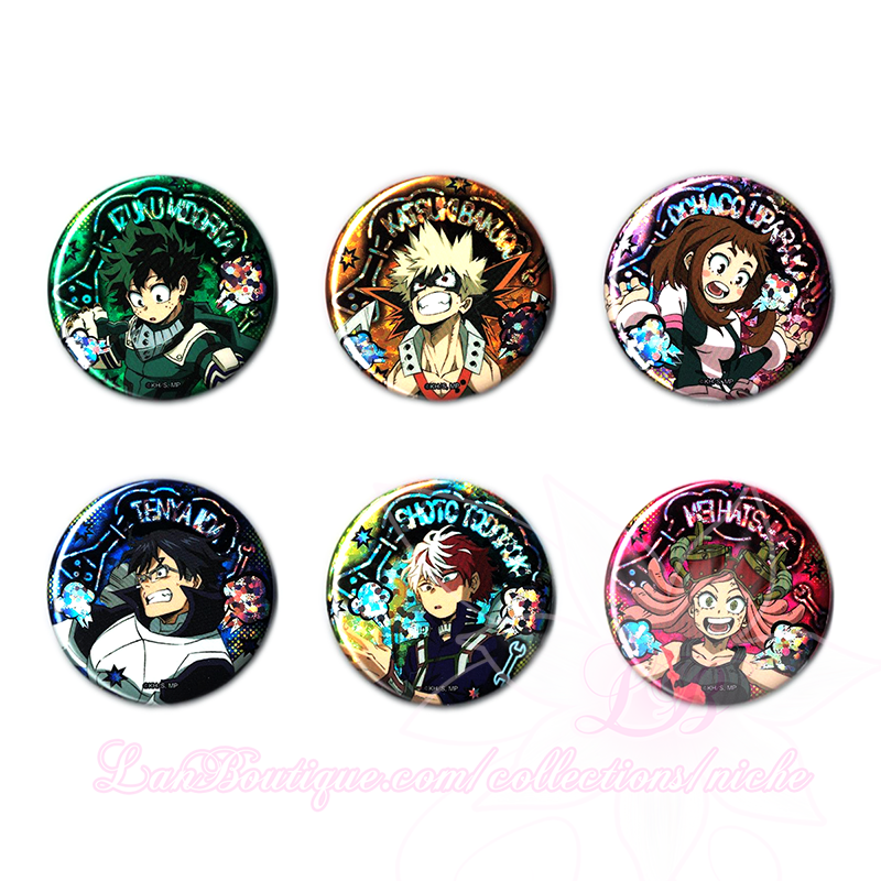 My Hero Academia Hatsume's Laboratory Trading Hologram Can Badge