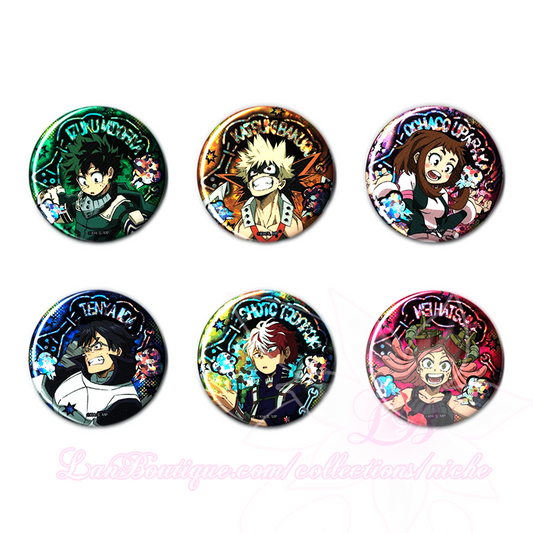 My Hero Academia Hatsume's Laboratory Trading Hologram Can Badge