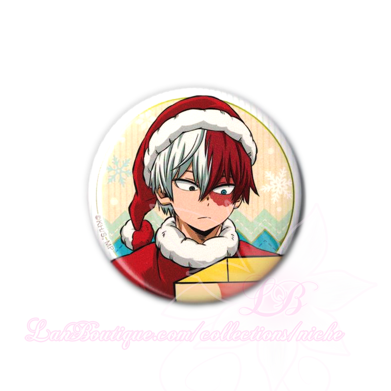 My Hero Academia Merry! Christmas! Character Badge Collection