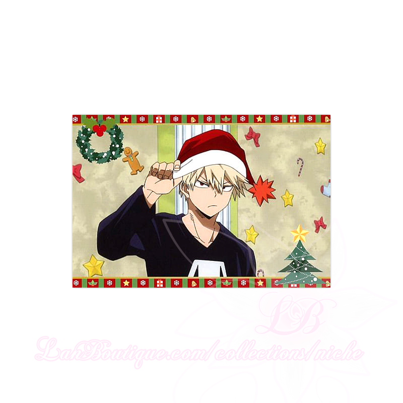 My Hero Academia Merry! Christmas! Fair in Animate Limited Edition Postcards