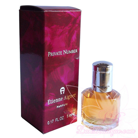 Private Number by Etienne Aigner - mini 5ml / 0.17fl.oz.Parfum