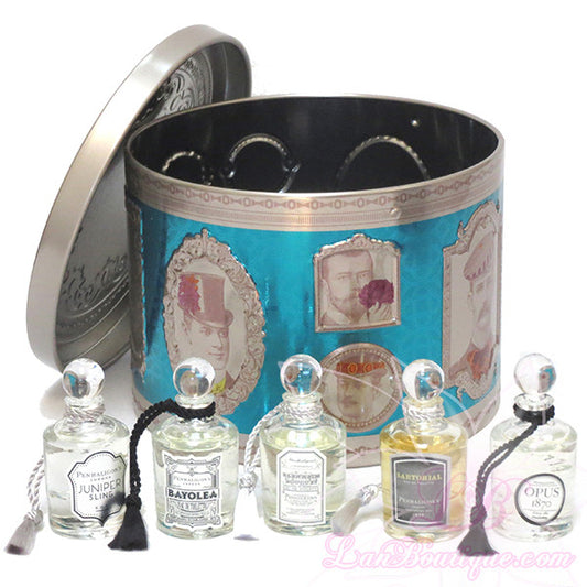Penhaligon's Men 5pcs mini set: Bayolea, Blenheim Bouquet, Juniper Sling, Opus, Satorial