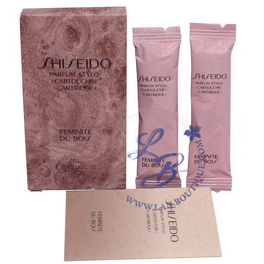 Feminite Du Bois by Shiseido - 0.9ml / 0.03fl.oz. Parfum Stylo refill Cartridge set of 2