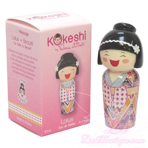 Lotus - Kokeshi by Valeria Attinelli- mini 5ml / 0.17fl.oz. Eau De Toilette