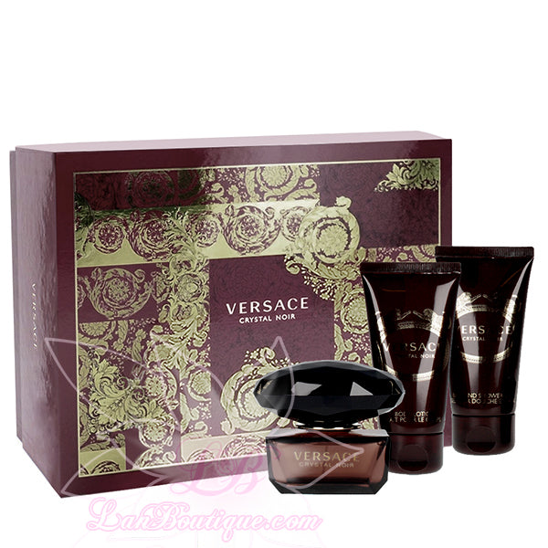 Crystal Noir by Versace - 3pcs giftset for women